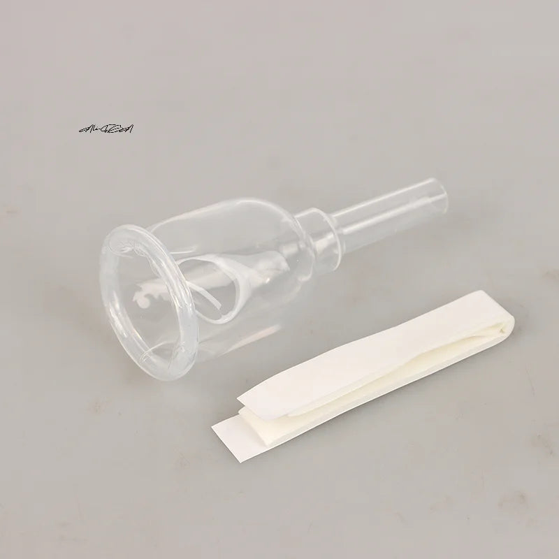 Sterilized Medical Silicone Male External Catheter Self-Adhesive Comfortable Size S M L for Urological Care