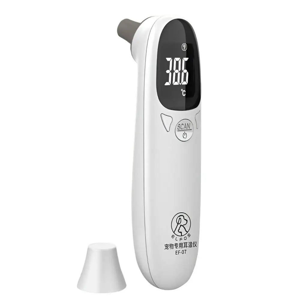 Infrared Pet Cat Dog Ear Thermometer Medical Animal Measuring Electronic Thermometer Non-contact Home Veterinary Equipment Quick