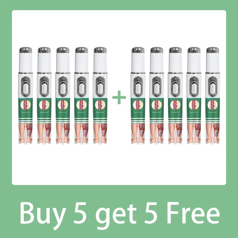 Upgraded varicose vein laser pointer, medical grade 980nm infrared therapeutic device, painless leg vein blood treatment