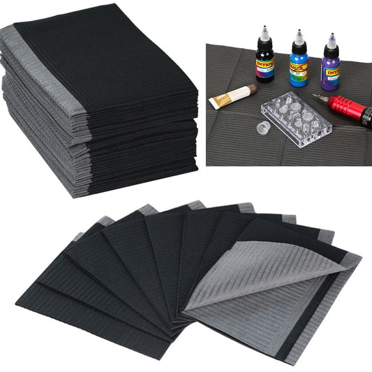 20/50pcs Disposable Tattoo Clean Pad Mat Waterproof Medical Paper Nail Art Table Pads Grafting Eyelash Tool Makeup Accessories