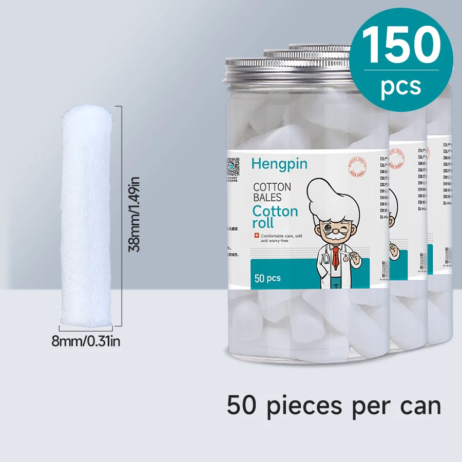Medical Cotton Rolls Adults Children Nosebleeds Hypoallergenic Cotton Balls Swabs For Relieving Nasal Congestion Nasal Mucus