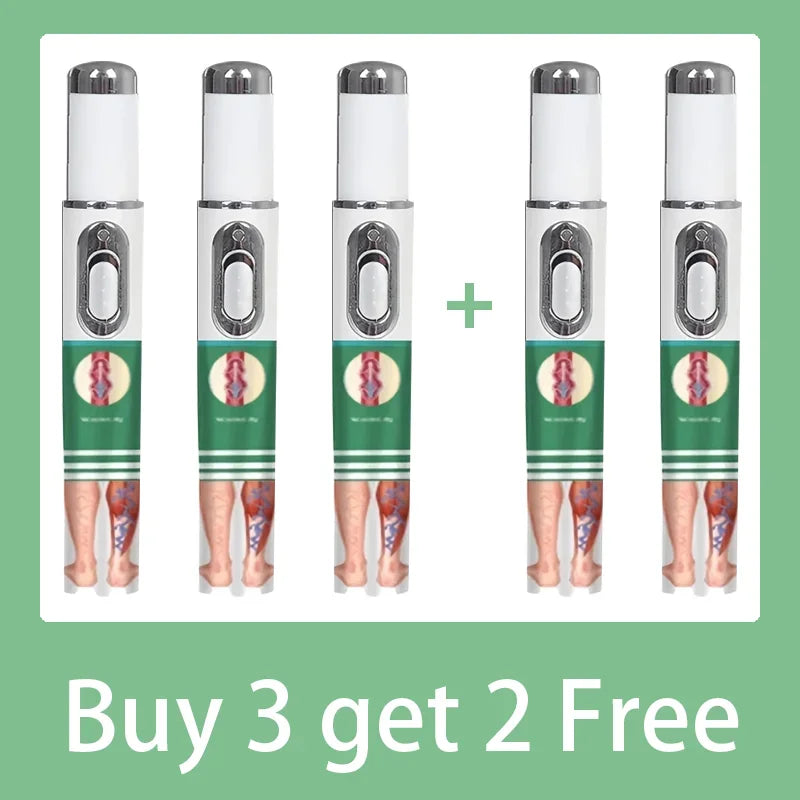 Upgraded varicose vein laser pointer, medical grade 980nm infrared therapeutic device, painless leg vein blood treatment